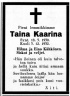 Taina Kaarina Kähkönen