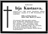 11061937 Irja Kustaava Koivula