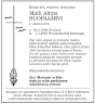 01032010 Maili Aliina Suopajärvi